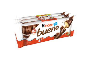 Vafliniai batonėliai KINDER BUENO, 3 vnt., 129 g