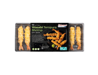 Šaldytos apkeptos krevetės su tempura, vasabiu, 250 g