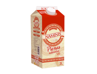 Natūralus NAMINIS pienas, 3,5 % rieb., 2 l