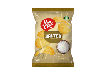 Bulvių traškučiai MIO&RIO su druska, 150 g