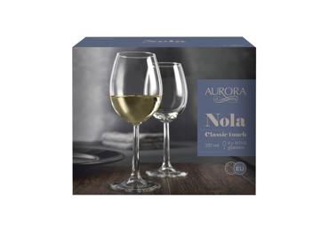 Vyno taurės AURORA NOLA 320 ml 6 vnt.