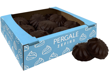 Glaistyti zefyrai PERGALĖ, 550 g