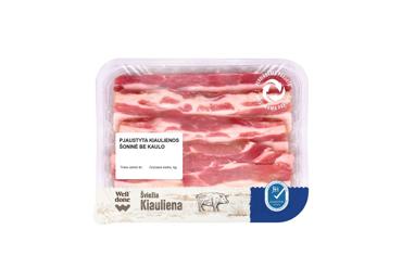 Šviežia plonai pjaustyta kiaulienos šoninė WELL DONE, 300 g