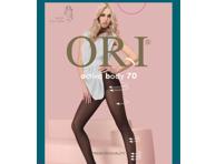 Moteriškos pėdkelnės ORI Attiva Body70, 5 dydis,nero