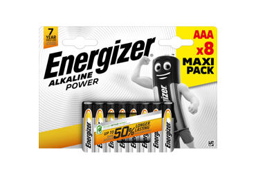 Element.ENERGIZER ALKALINE AAA 8vnt, 1,5 V