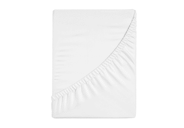 Satininė paklodė su guma ELDORADO HOME, balta, 160x200+30 cm - 2