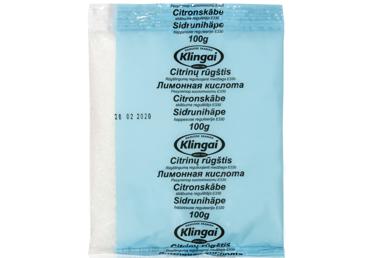 Citrinų rūgštis KLINGAI, 100 g