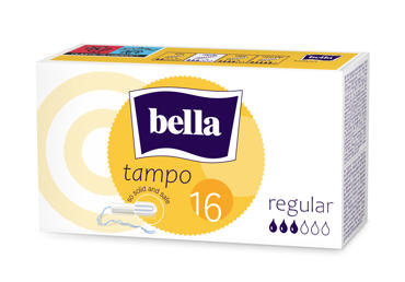 Tamponai BELLA, Regular, 16 vnt