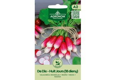Ridikėlių sėklos DE DIX HUIT JOURS