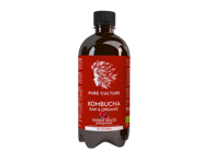 Ekologiška fermentuota granatų skonio kombučia, 400 ml