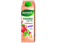 Pasukų jogurtas GAMTOS su persikais, 1,2% r., be laktozės, 900 g