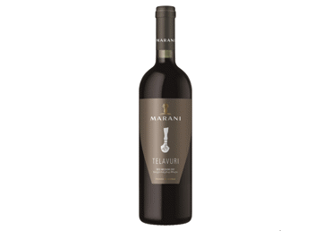 Raudonasis pusiau sausas vynas MARANI TELAVURI, 750 ml