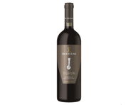 Raudonasis pusiau sausas vynas MARANI TELAVURI, 750 ml