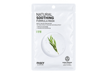 Veido kaukė FASCY NATURAL FORMULA SOOTHING, 23 g