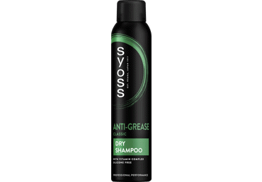 Sausas plaukų šampūnas SYOSS ANTI-GREASE, 200 ml