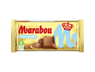 Pieninis šokoladas MARABOU su sūdytais migdolais, 220 g