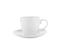 Puodelis su lėkštute AURORA WHITE HOME, 230 ml, 1 vnt.