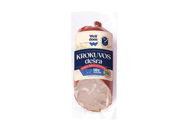 Karštai rūkyta ir vytinta WELL DONE KROKUVOS dešra, 275 g
