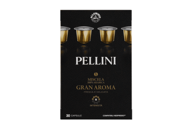 Kavos kapsulės PELLINI GRAN AROMA, 150 g