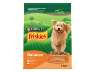 Sausas šunų ėdalas FRISKIES BALANCE su vištiena ir, 3 kg