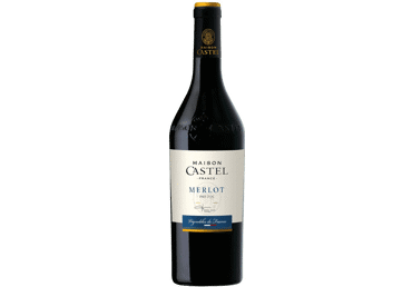 Raudonas sausas vynav MAISON CASTEL MERLOT 14 %, 750 ml