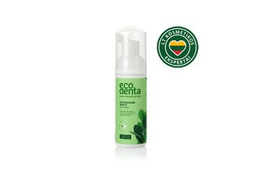 Gaivinančios burnos skalavimo putos ECODENTA, 50 ml Gaivinančios burnos skalavimo putos ECODENTA, 50 ml