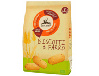 Ekologiški speltos sausainiai ALCE NERO (kūd. nuo 6 mėn.), 250 g