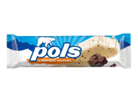 Grietininiai valgomieji ledai POLS su kakaviniais sausainiais, 70 g