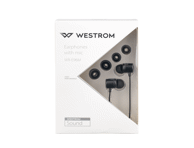 Ausinės su mikrofonu WESTROM, AUX, 1 vnt.