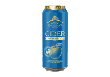 Nealkoholinis obuolių sidras Volfas Engelman, 500 ml