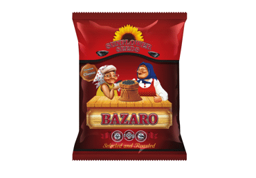 Juodos kepintos saulėgrąžų sėklos BAZARO, 100 g