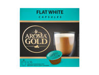 Kavos kapsulės AROMA GOLD FLAT WHITE, 187.2 g