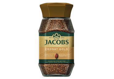 Tirpioji kava JACOBS CRONAT GOLD GLASS, 200 g
