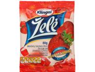 Braškių skonio želė KLINGAI, 80 g