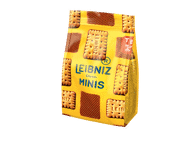 Sviestiniai sausainiai LEIBNIZ MINIS su šokoladu, 100 g