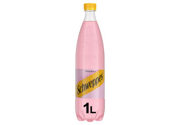 Gazuotas gaivusis gėrimas SCHWEPPES PINK MIXER, 1 l