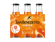 Gazuotas gėrimas SAN BENEDETTO GINGER, 0,098L x 6 butelis
