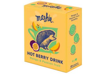 Uogų tyrė arbatai MASHIE su mangais ir pasiflorais, 180 g - 2