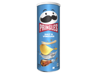 Traškučiai PRINGLES, druskos ir acto skonio, 165 g