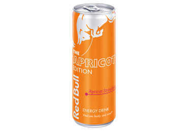 Energinis gėrimas RED BULL, abrikosų, braškių skonio, 250 ml
