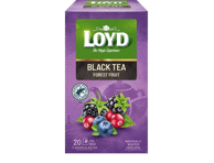 Juodoji arbata LOYD, miško uogų skonio, 34 g