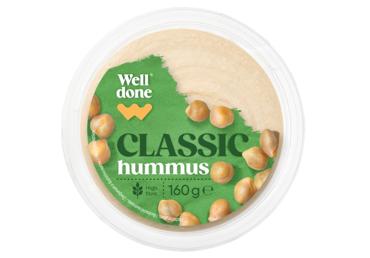 Humusas WELL DONE, klasikinio skonio, 160 g