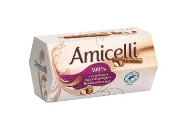 Šokoladiniai vamzdeliai AMICELLI, 150 g