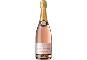 Putojantis rausvasis sausas vynas B&G CREMANT DE BORDEAUX, 750 ml