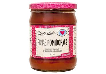 Pomidorų padažas BEATOS VIRTUVĖ PONAS POMIDORAS, 500 g
