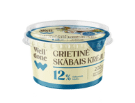 Grietinė WELL DONE, 12 % rieb., 200 g