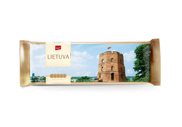 Juodasis šokoladas LIETUVA, 250 g Juodasis šokoladas LIETUVA, 250 g