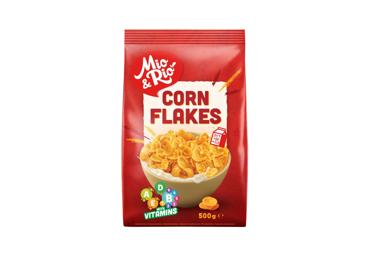 Kukurūzų dribsniai MIO&RIO, 500 g