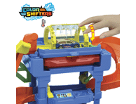 Žais. autom. spalvas keičianti tunelinė plovykla HOT WHEELS, 1 vnt.