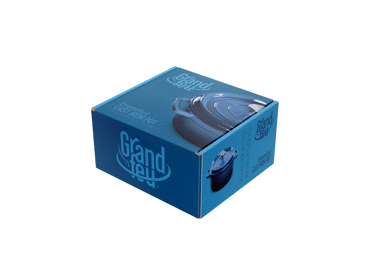 Puodas su dangčiu GRANDFEU BLUE, 4,7 l